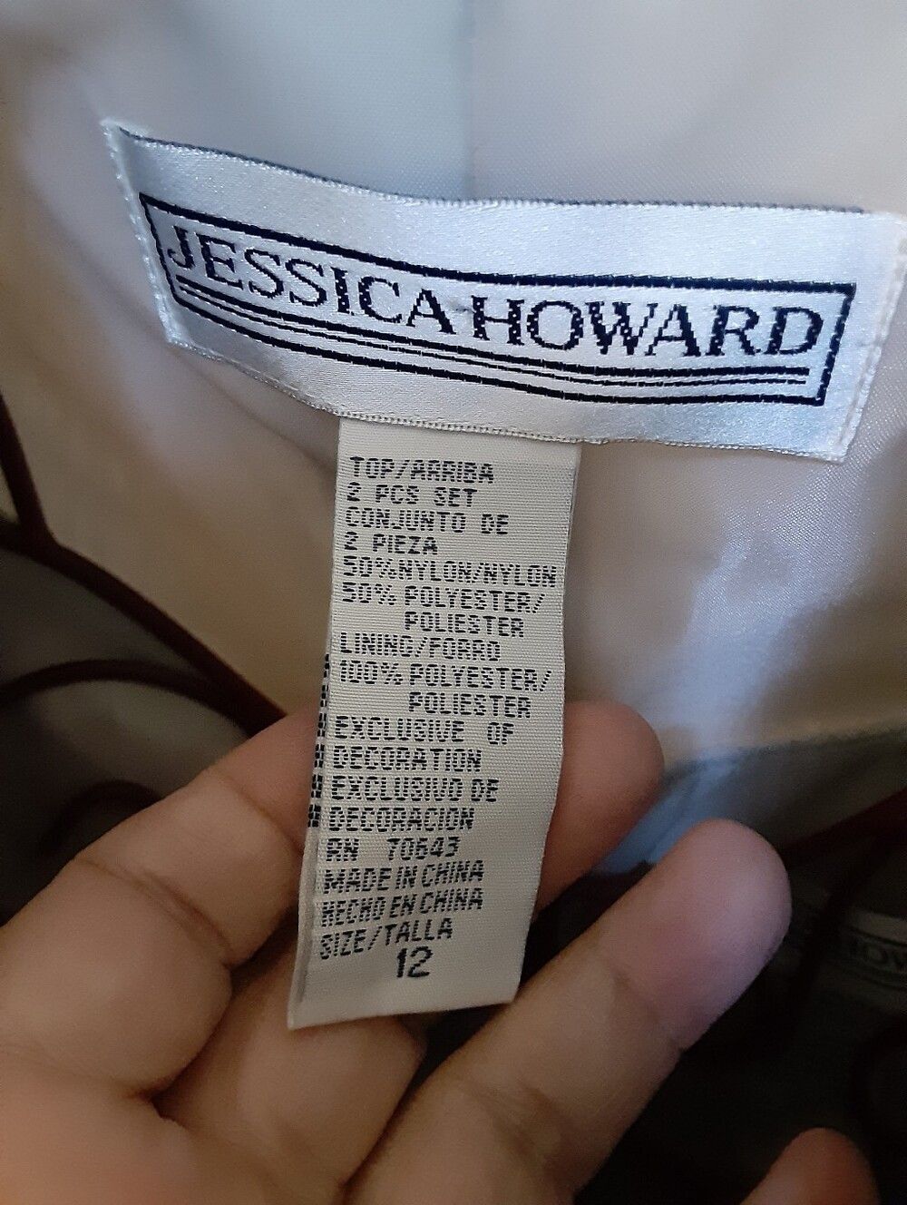 Jessica Howard 12 Jacket Dress Champagne Formal wedding gala mother of the bride - Picture 10 of 14